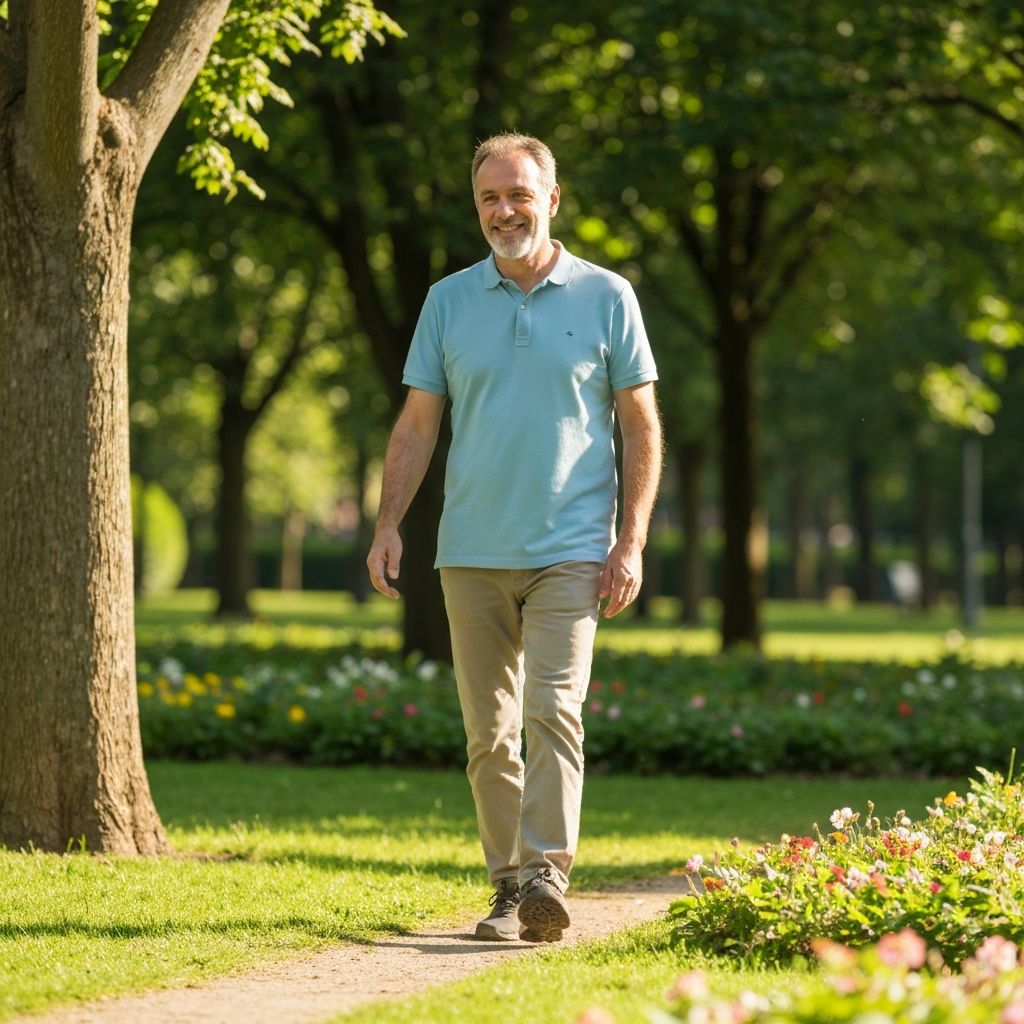 Person enjoying light balanced activity in peaceful natural setting